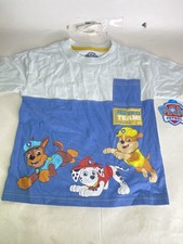 Nickelodeon Paw Patrol Short Sleeve Tee T-Shirt Top Kids Boys Size 5