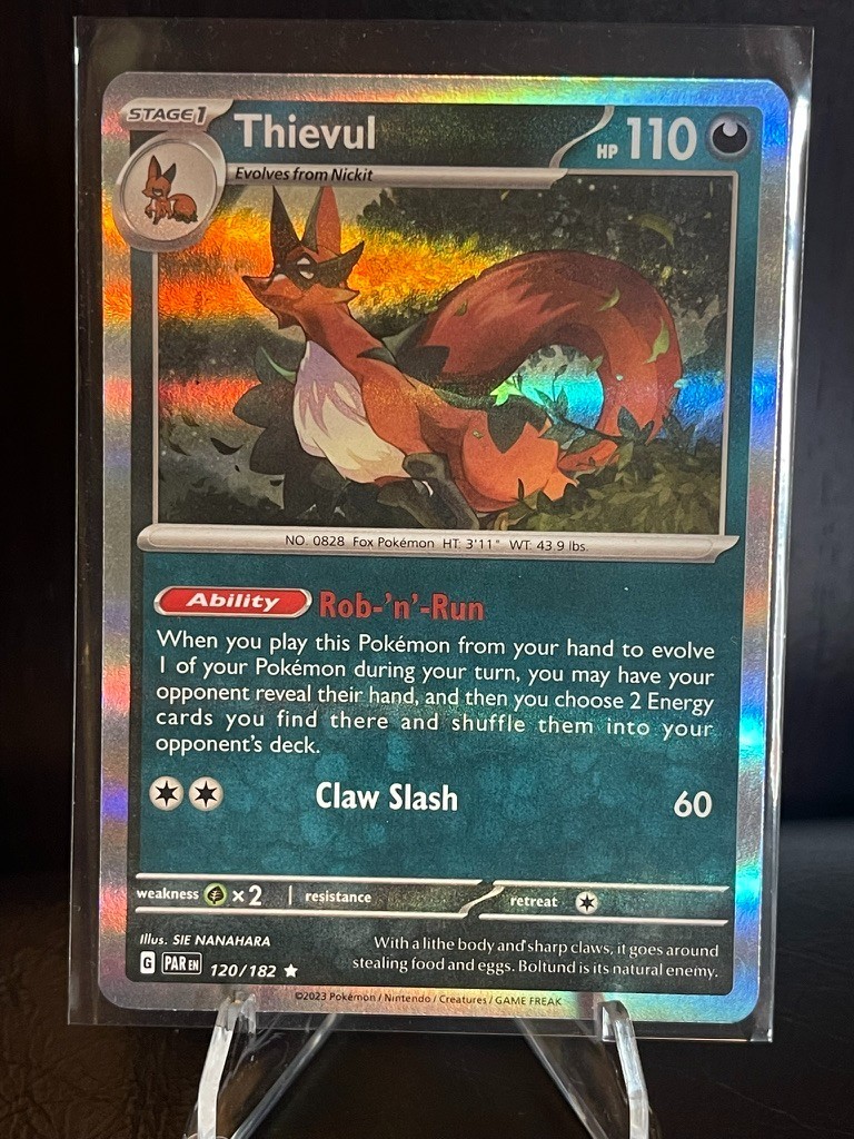 Thievul - 120/182 Paradox Rift - Pokemon TCG - Near Mint