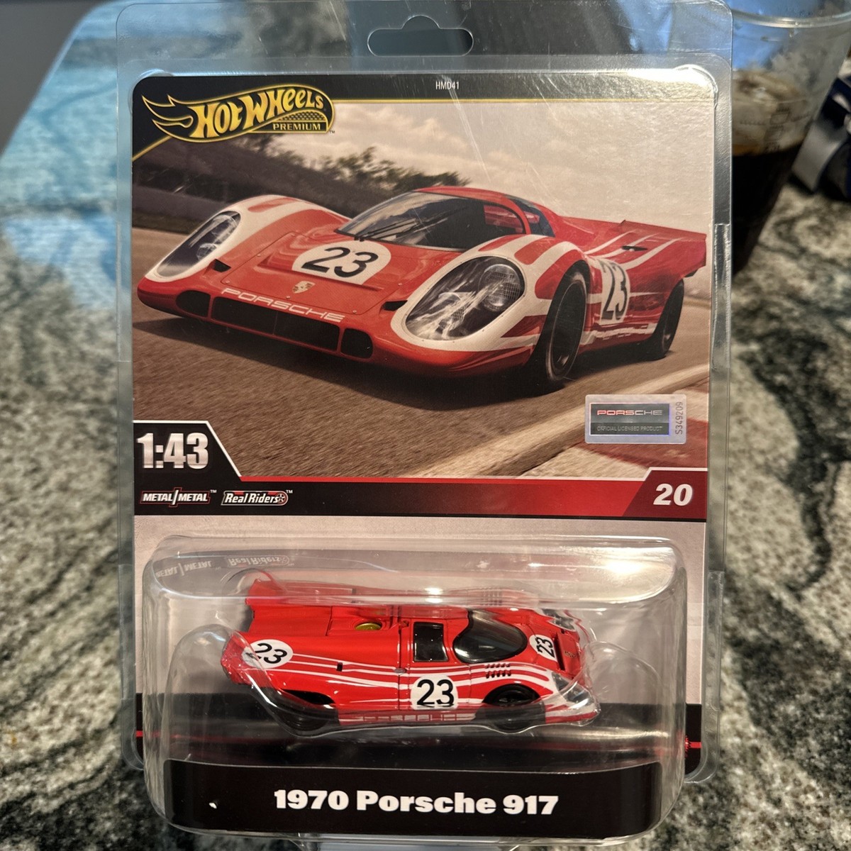 【Hot Wheels】限定 Porsche 917 Real Riders Hot Wheels Heritage Series Real Riders #18 Porsche 917-k