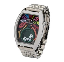 Frank Miura Gamble Watch King Macau Dice silver rainbow black new