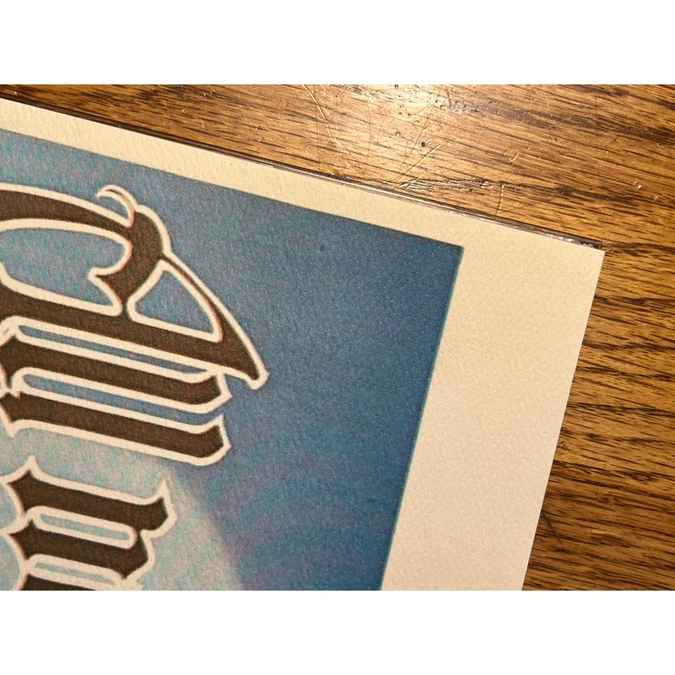 Póster litográfico Grateful Dead Wake of the Flood L12x18 xx/200 Rick Griffin Foto 2 de 4