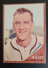 1962 Topps - #174 Carl Willey 