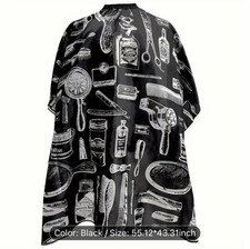 Professional Hair Cutting Cloth Cape Salon Supplies Graphic Design Barbershop