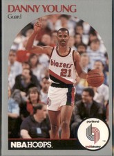 DANNY YOUNG #252 1990 NBA Hoops Portland Trail Blazers NM