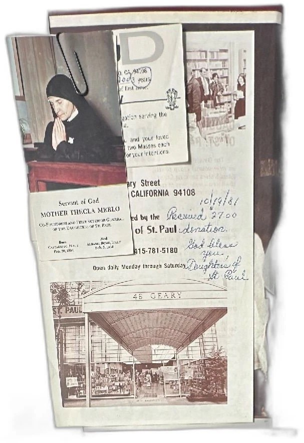 Pope John Paul II He Came to Us as a Father 1979 Daughters of St Paul Book US Vi - Image 2 of 4