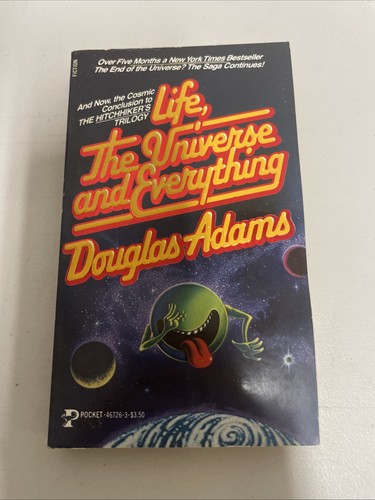 The Universe of Douglas Adams 3 Books Paperback Box Set Vintage 1980s Lot of 3 - Picture 7 of 14