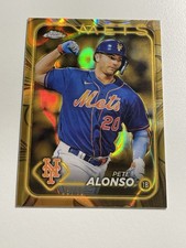 Lava Refractor /10 SSP 2024 Topps Gilded Collection Pete Alonso #20