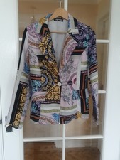 Gorgeous Women's Unusual Stylewise Patterned Jacket Size M (14)