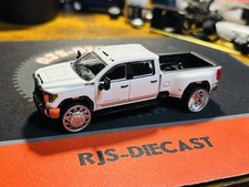 1/64 Greenlight/m2 3D Printed Dually Style 3 Rim And Tires No Truck 26  
