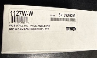 DMP 1127W-W Wireless Wall Mount Wide Angle PIR with Pet Immunity