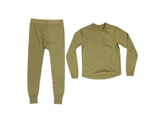 Thermal Base Layer Long Sleeve T Shirt & Long Johns Set - Size Medium