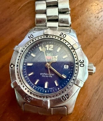 TAG Heuer Professional Blue Women's Watch - WK1313 for sale online