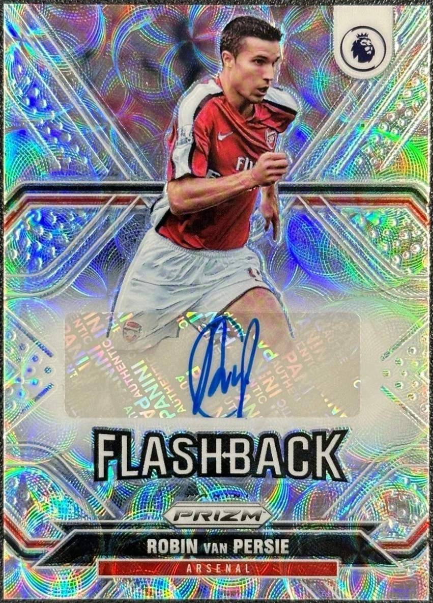 ロビン・ファンペルシー Panini Prizm Premier League - Robin van Persie #FB-RVP 2021-22 for