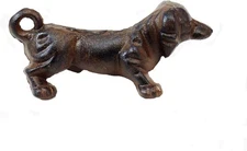 Cast Iron Dachshund Dog Doorstop