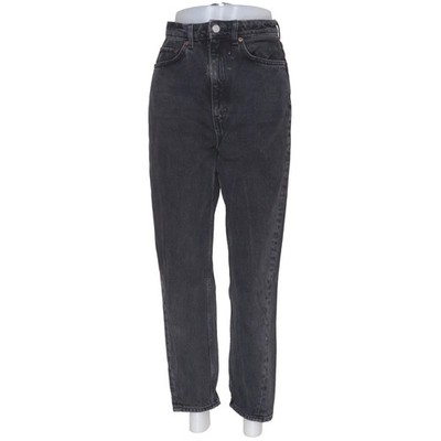 Weekday, Jeans, Größe: 26/28, Meg High Mom, Grau, Baumwolle, Denim, Damen #QTv
