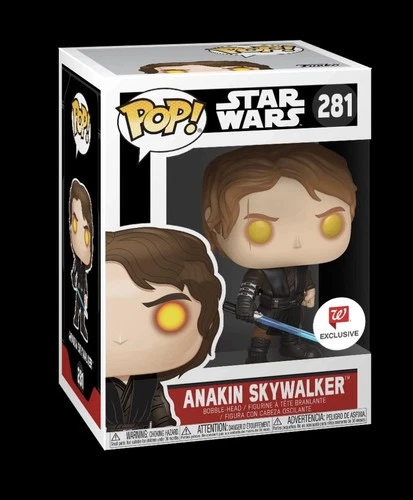 Funko Pop Star Wars Darkside Anakin Skywalker Figure /w Protector