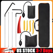 12Pcs Auto Repair Stainless Steel Kit Tool Emergency Car Window Door Lock Set US