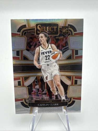 2024 Panini Select WNBA - Concourse Caitlin Clark #72 Silver Prizm (RC)