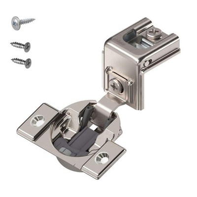 39c355b.24 Compact Otion 39c Hinge Softclose 110 Degree 11/2 Overlay Screwon Wit