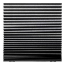 Blackout Pleated Blind Dark Grey 100×190cm Light Block Window Shade