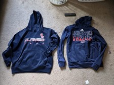 Adidas UIC University Of Illinois Chicago Flames Climalite Baseball Hoodie Lot