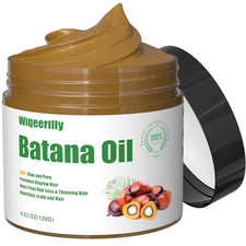 Batana Oil for Hair Growth, 100 Raw Batana Oil Dr Sebi Organic, Unrefined Sourc