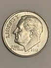 2012-D Roosevelt Dime 10 Cent Coin.