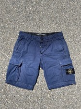 Stone Island Cargo Shorts aus gebürstetem Ca...