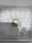 Geiger Edelmetalle Original 1 Gram .999 Fine Square Encapsulated w/Assay Toning
