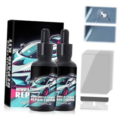 Windshield Crack Repair Kit,New Cracks Gone Glass Repair Kit,Windshield Repair 