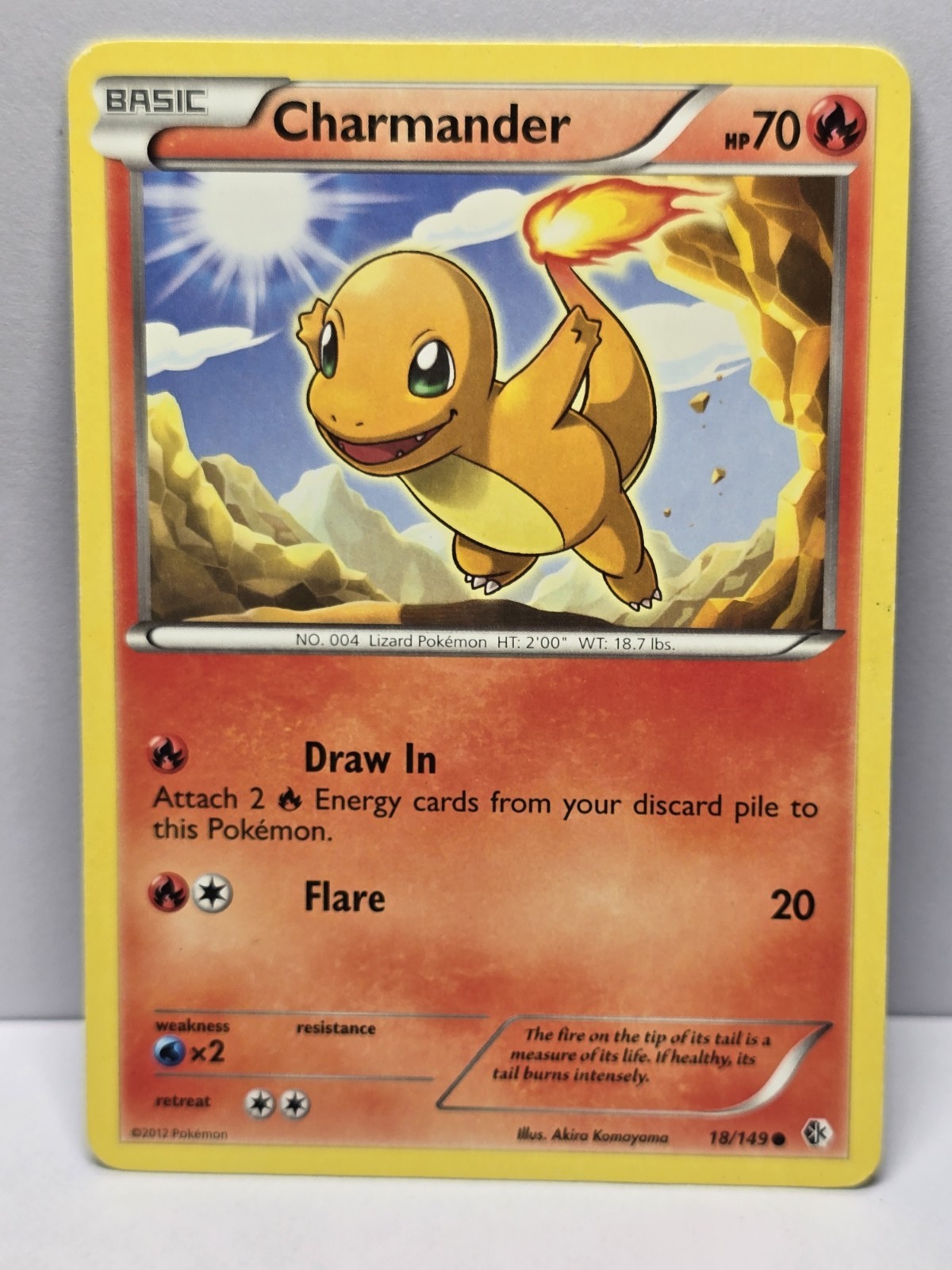 Charmander 18/149 Common Pokemon Card NM