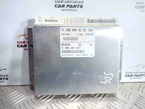 MERCEDES-BENZ A W168 ABS Steuergerät 0265109477 0295454232 1.60 Petrol 31328017