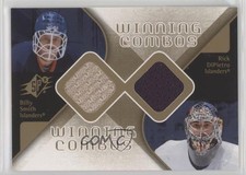2007-08 SPx Winning Combos Billy Smith Rick DiPietro #WC-DS HOF 06rp
