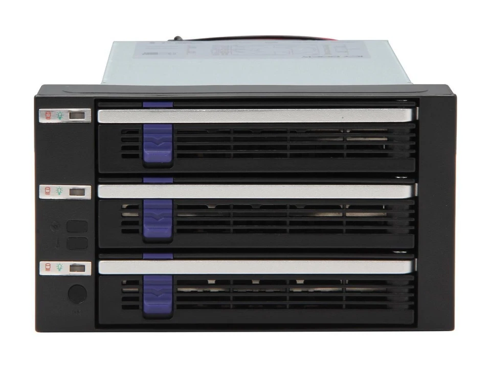 ICY DOCK MB153SP-B | 3 x 2.5"/3.5" SATA/SAS Hard Drive Backplane Cage in 2X - Image 2 of 4