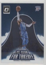 2017-18 Panini Donruss Optic All Clear for Takeoff Russell Westbrook #11 9bg