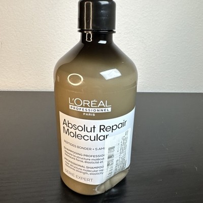 L'oreal Serie Expert Absolut Repair Molecular Peptides Bonder Shampoo 16.9 oz