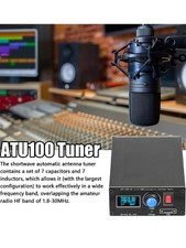 ATU-100-0A 1.8-55MHz Mini Automatic Antenna Tuner 0.91inch OLED Display