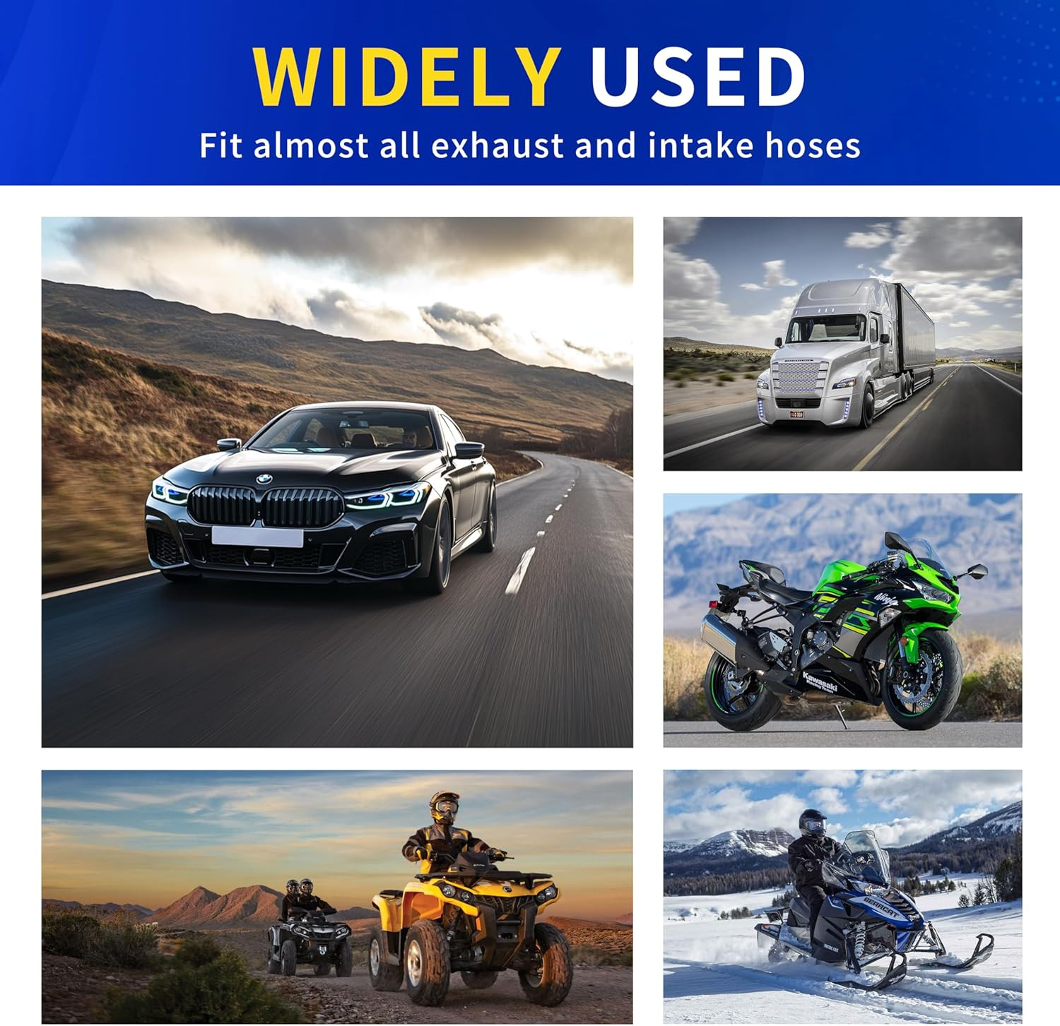 Smoke Cone Leak Detector, Universal Tapered Adapter Leak Detector for Exhaust an