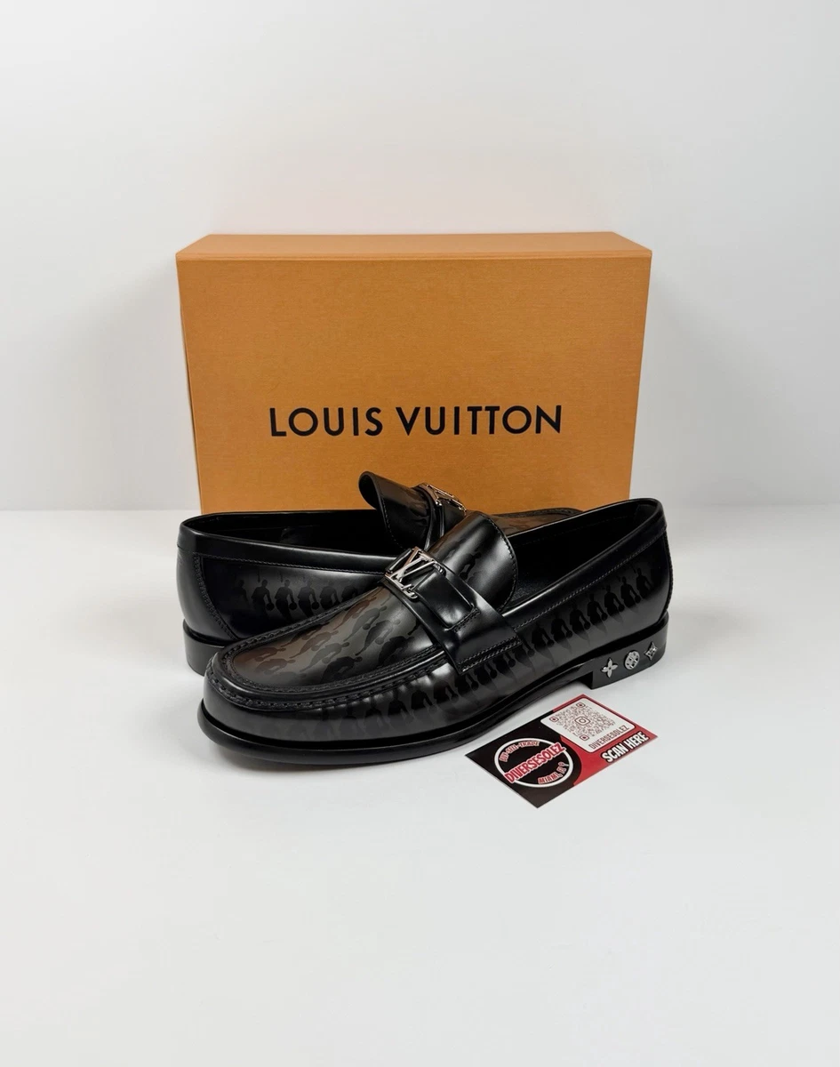 Louis Vuitton Leather Upper Loafer Casual Shoes for Men for  display picture 1