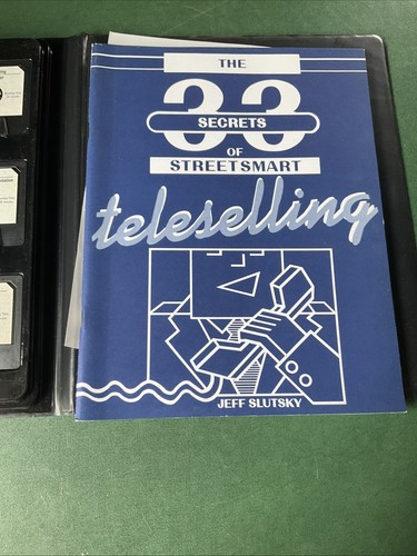 STREETSMART TELESELLING: THE 33 SECRETS By Jeff Slutsky & Marc Slutsky Audio - Picture 3 of 5