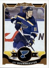 2015-16 Upper Deck O-Pee-Chee Hockey - Base #40 Jay Bouwmeester - St. Louis Blue