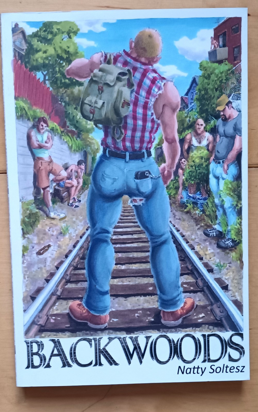 Backwoods by Natty Soltesz. NEW. Gay erotic fiction. FREE P+P