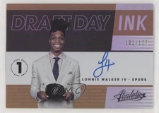 2018-19 Absolute Memorabilia Draft Day Ink /125 Lonnie Walker IV Rookie Auto RC