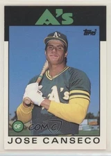 1986 Topps Traded Jose Canseco #20T Rookie RC