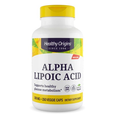 Healthy Origins Alpha Lipoic Acid 300 mg | 150 Veggie Caps