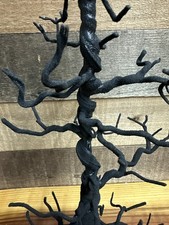 14 Spooky Halloween Spider Web Base black wire home decor