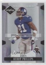 2008 Leaf Limited Phenoms Spotlight Silver 83/99 Kenny Phillips #258 x7n