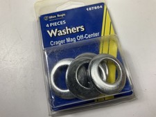White Knight 107804 Wheel Lug Washers For Crager Mag Off-center Wheels - 4pack