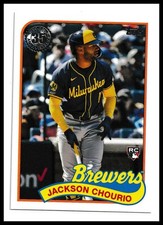 2024 Topps Update - 1989 Topps Baseball 35th Anniversary Jackson Chourio RC