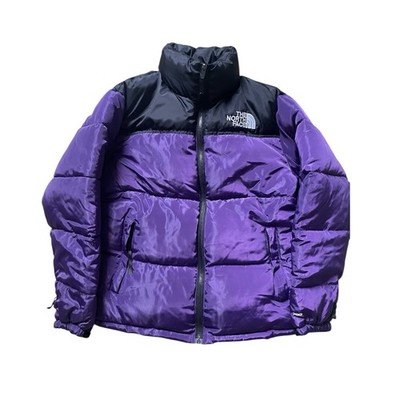 TNF 700 Shiny Down Jacket   Herren M   Purple/Black   Daunen Puffer Winterjacke